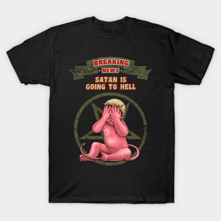 SATAN GOING TO HELL T-Shirt